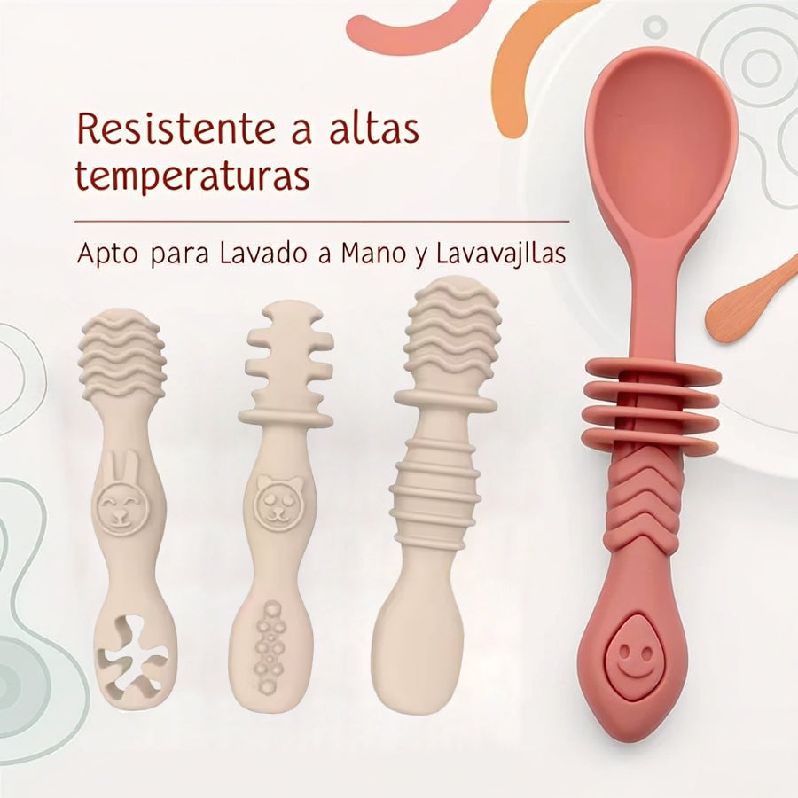 Cucharas de silicona